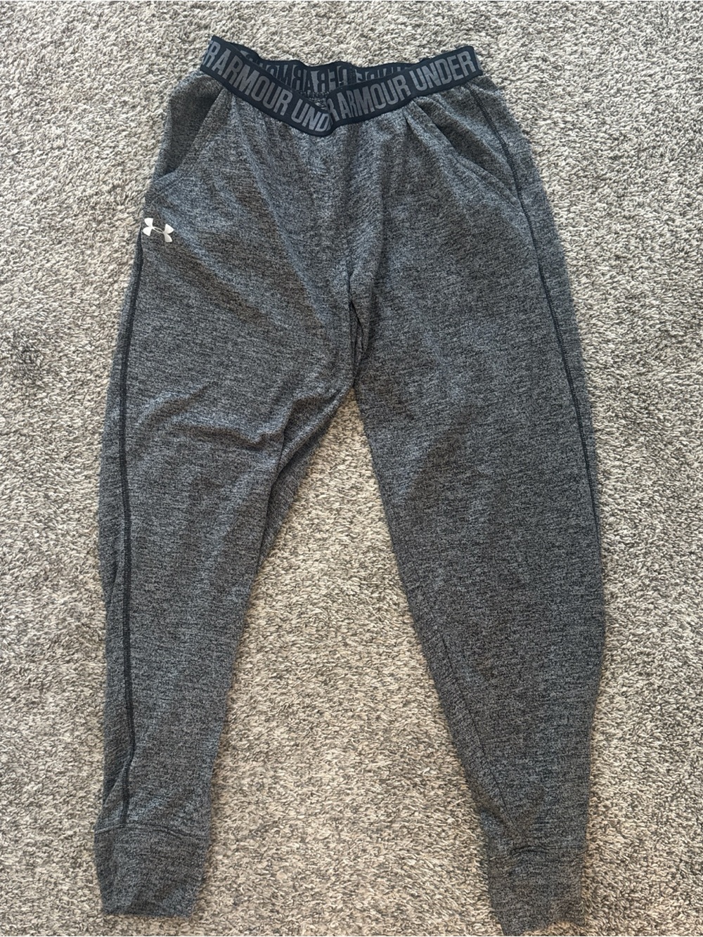 Under Armour Charcoal Gray Jogger Sweatpants